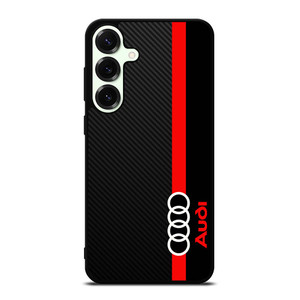 AUDI RED STRIPE LOGO Samsung Galaxy S25 Plus Case Cover