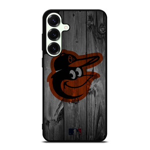 BALTIMORE ORIOLES BASEBALL MLB WOOD LOGO Samsung Galaxy S25 Plus Case Cover