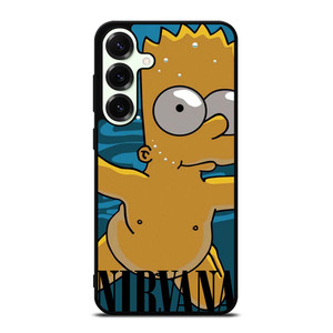 BART SIMPSONS NEVERMIND NIRVANA Samsung Galaxy S25 Plus Case Cover