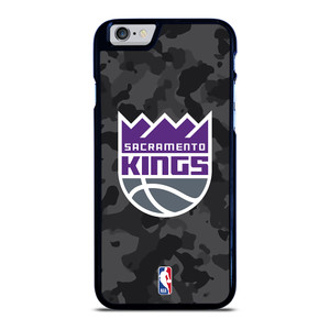SACRAMENTO KINGS BLACK CAMO iPhone 6 / 6S Case Cover
