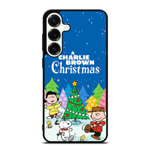 CHARLIE BROWN SNOOPY CHRISTMAS CARTOON Samsung Galaxy S25 Plus Case Cover