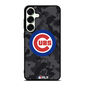 CHICAGO CUBS BASEBALL BLACK CAMO Samsung Galaxy S25 Plus Case Cover CHICAGO CUBS BASEBALL BLACK CAMO Samsung Galaxy S25 Plus Case Cover