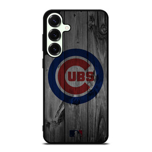 CHICAGO CUBS BASEBALL MLB WOOD LOGO Samsung Galaxy S25 Plus Case Cover CHICAGO CUBS BASEBALL MLB WOOD LOGO Samsung Galaxy S25 Plus Case Cover