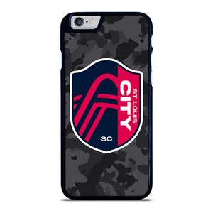 SAINT LOUIS CITY MLS BLACK CAMO iPhone 6 / 6S Case Cover