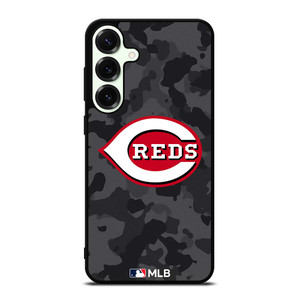 CINCINNATI REDS BASEBALL BLACK CAMO Samsung Galaxy S25 Plus Case Cover CINCINNATI REDS BASEBALL BLACK CAMO Samsung Galaxy S25 Plus Case Cover