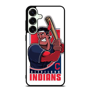 CLEVELAND INDIANS LOGO BASEBALL ICON Samsung Galaxy S25 Plus Case Cover