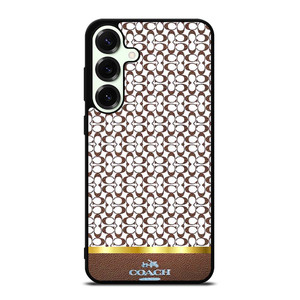 COACH NEW YORK ICON BROWN EMBLEM Samsung Galaxy S25 Plus Case Cover COACH NEW YORK ICON BROWN EMBLEM Samsung Galaxy S25 Plus Case Cover