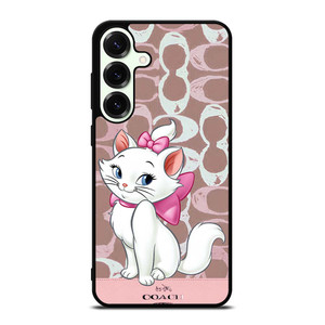 COACH NEW YORK LOGO MARIE ARISTOCAT DISNEY Samsung Galaxy S25 Plus Case Cover