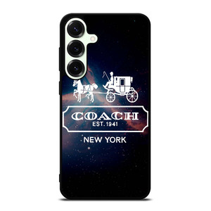 COACH NEW YORK NEBULA LOGO Samsung Galaxy S25 Plus Case Cover