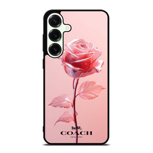 COACH NEW YORK PINK ROSE Samsung Galaxy S25 Plus Case Cover COACH NEW YORK PINK ROSE Samsung Galaxy S25 Plus Case Cover