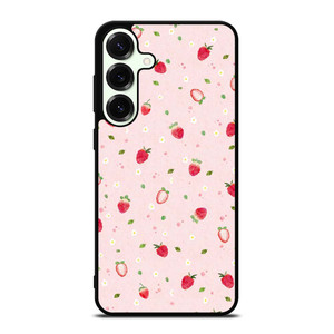 CUTE STRAWBERRY PATTERN Samsung Galaxy S25 Plus Case Cover CUTE STRAWBERRY PATTERN Samsung Galaxy S25 Plus Case Cover