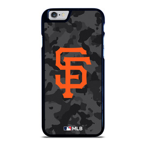 SAN FRANCISCO GIANTS BASEBALL BLACK CAMO iPhone 6 / 6S Case Cover