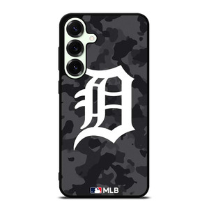 DETROIT TIGERS BASEBALL BLACK CAMO Samsung Galaxy S25 Plus Case Cover