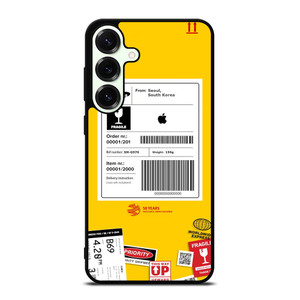 DHL SHIPPING EXPRESS LABEL APPLE Samsung Galaxy S25 Plus Case Cover