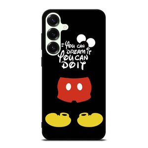 DISNEY MICKEY MOUSE QUOTES Samsung Galaxy S25 Plus Case Cover