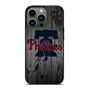 PHILADELPHIA PHILLIES BASEBALL MLB WOOD LOGO iPhone 13 Pro Case Cover PHILADELPHIA PHILLIES BASEBALL MLB WOOD LOGO iPhone 13 Pro Case Cover