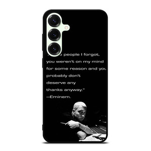 EMINEM RAPPER QUOTES 2 Samsung Galaxy S25 Plus Case Cover