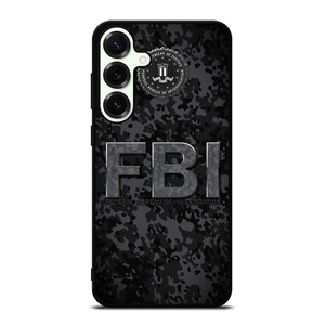 FBI LOGO CAMO Samsung Galaxy S25 Plus Case Cover