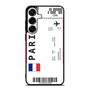 FLIGHT TICKETS FRANCE PARIS Samsung Galaxy S25 Plus Case Cover