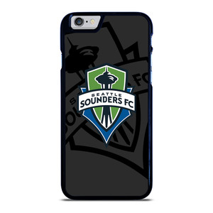 SEATTLE SOUNDERS FC MLS BLACK iPhone 6 / 6S Case Cover