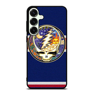 GRATEFUL DEAD BAND SKULL LOGO MOON AND SUN Samsung Galaxy S25 Plus Case Cover