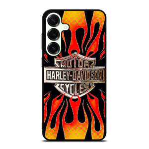 HARLAY DAVIDSON MOTOR FIRE LOGO Samsung Galaxy S25 Plus Case Cover