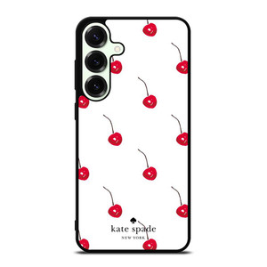 KATE SPADE NEW YORK LOGO CHERRIES Samsung Galaxy S25 Plus Case Cover