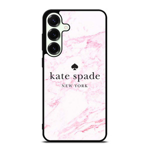 KATE SPADE NEW YORK LOGO PINK MARBLES Samsung Galaxy S25 Plus Case Cover