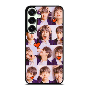 KIM TAE HYUNG V BTS BANGTAN BOYS COLLAGE Samsung Galaxy S25 Plus Case Cover