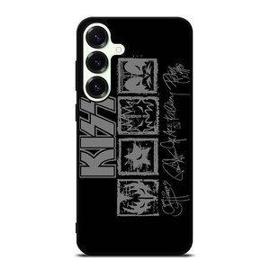KISS ROCK BAND MEMBER ICON Samsung Galaxy S25 Plus Case Cover KISS ROCK BAND MEMBER ICON Samsung Galaxy S25 Plus Case Cover