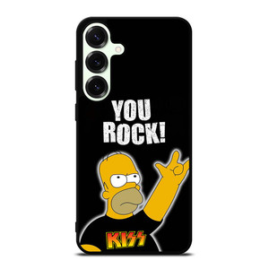 KISS ROCK HOMER SIMPSONS Samsung Galaxy S25 Plus Case Cover