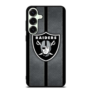 LAS VEGAS RAIDERS NFL METAL STRIPE Samsung Galaxy S25 Plus Case Cover