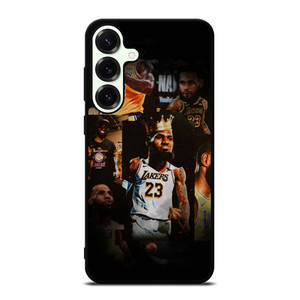 LEBRON JAMES LAKERS COLLAGE Samsung Galaxy S25 Plus Case Cover