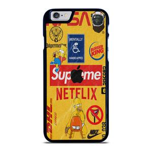 SUPREME NETFLIX COLLAGE iPhone 6 / 6S Case Cover