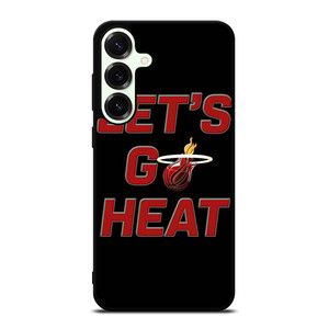 LETS GO MIAMI HEAT NBA BASKETBALL Samsung Galaxy S25 Plus Case Cover