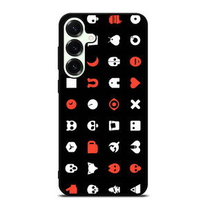 LOVE DEATH AND ROBOTS PATTERN Samsung Galaxy S25 Plus Case Cover