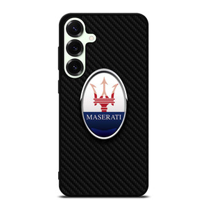 MASERATI LOGO CARBON FIBER Samsung Galaxy S25 Plus Case Cover