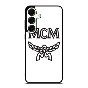 MCM WORLDWIDE WHITE Samsung Galaxy S25 Plus Case Cover