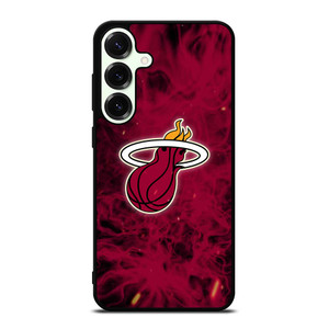MIAMI HEAT BASKETBALL NBA FIRES Samsung Galaxy S25 Plus Case Cover
