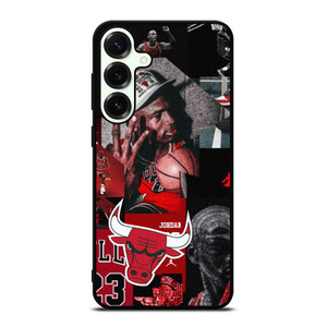 MICHAEL JORDAN CHICAGO BULLS COLLAGE Samsung Galaxy S25 Plus Case Cover MICHAEL JORDAN CHICAGO BULLS COLLAGE Samsung Galaxy S25 Plus Case Cover