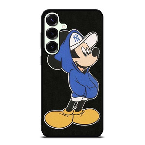 MICKEY MOUSE NEW YORK YANKEES CAP Samsung Galaxy S25 Plus Case Cover