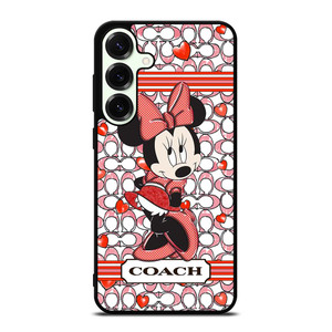 MINNIE MOUSE DISNEY COACH NEW YORK LOGO Samsung Galaxy S25 Plus Case Cover