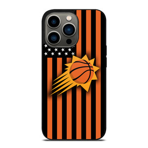 PHOENIX SUNS NBA USA FLAG iPhone 13 Pro Case Cover