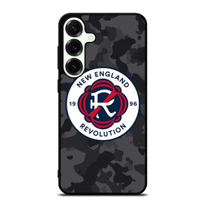 NEW ENGLAND REVOLUTION MLS BLACK CAMO Samsung Galaxy S25 Plus Case Cover