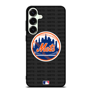 NEW YORK METS BASEBALL BLACK Samsung Galaxy S25 Plus Case Cover