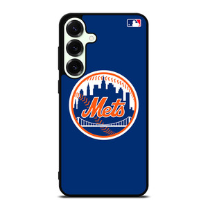 NEW YORK METS MLB LOGO Samsung Galaxy S25 Plus Case Cover