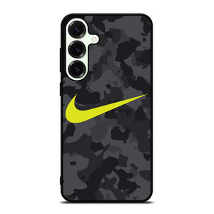NIKE SWOOSH BLACK CAMO Samsung Galaxy S25 Plus Case Cover