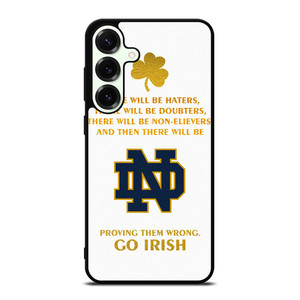 NOTRE DAME FIGHTING IRISH QUOTES Samsung Galaxy S25 Plus Case Cover