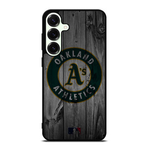 OAKLAND ATHLETICS BASEBALL MLB WOOD LOGO Samsung Galaxy S25 Plus Case Cover