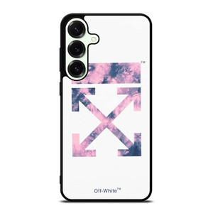 OFF WHITE PURPLE MARBLE Samsung Galaxy S25 Plus Case Cover